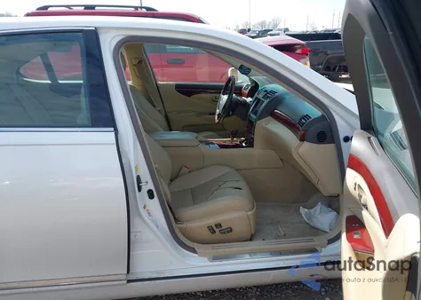 2008 Lexus Ls 460 z USA, uszkodzony, nr VIN JTHBL46F585075180